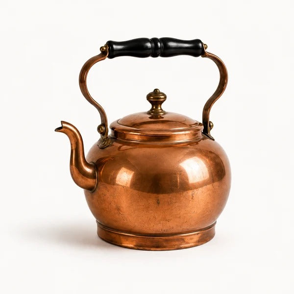 Vintage Copper Tea Kettle